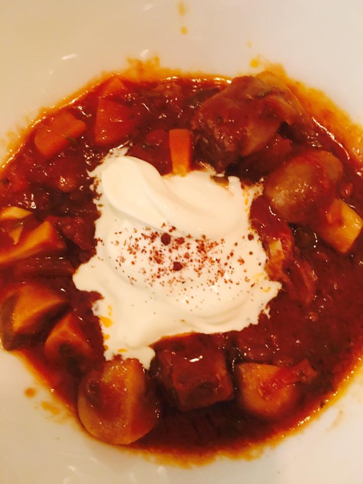 beef mushrom and merlot