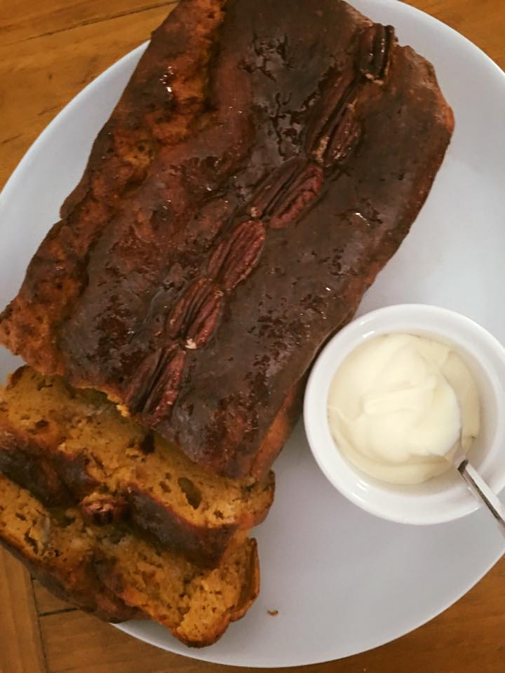 pumpkin pecan loaf