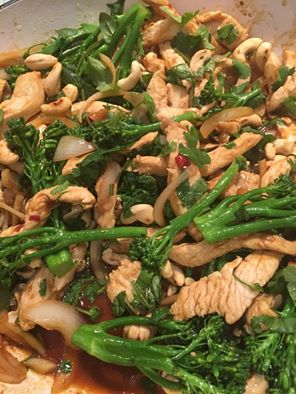 chicken-cashews